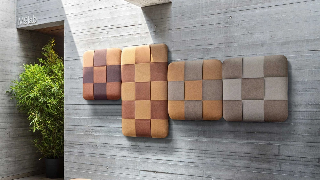 Pannelli divisori fonoassorbenti Plot di Milani