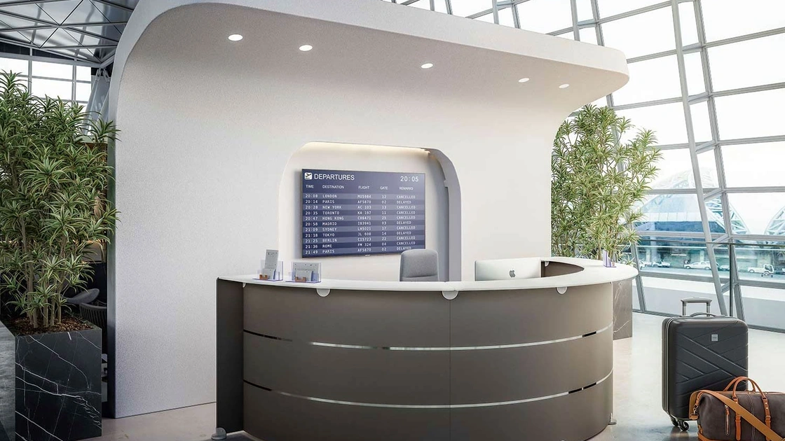 Mobile Reception Glass 02 di Quadrifoglio