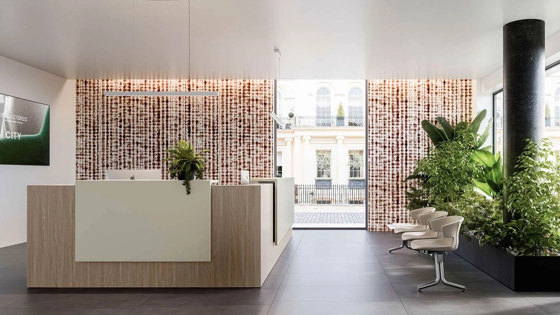 Bancone Reception Z2 di Quadrifoglio