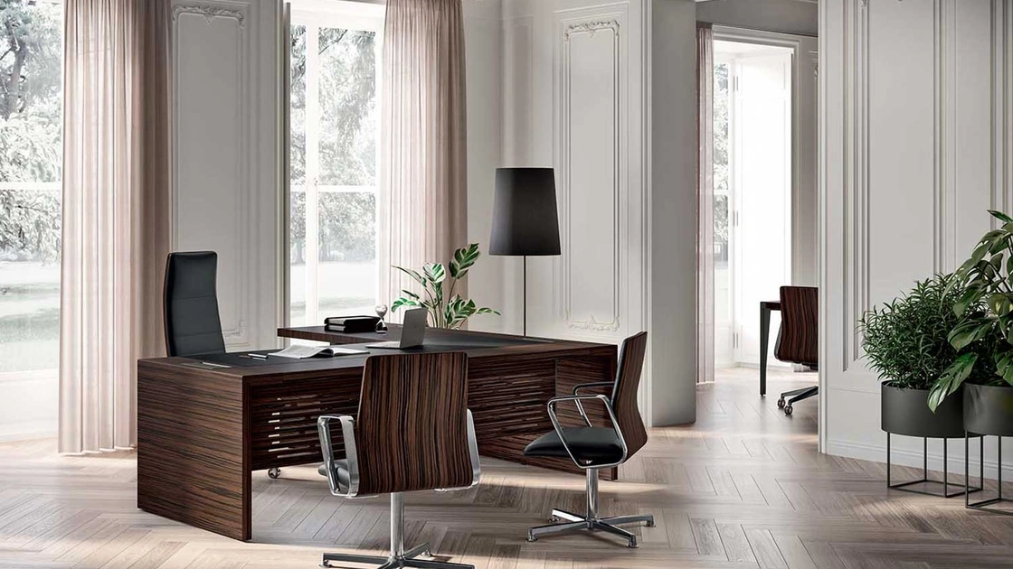Scrivania Direzionale e10 di Quadrifoglio