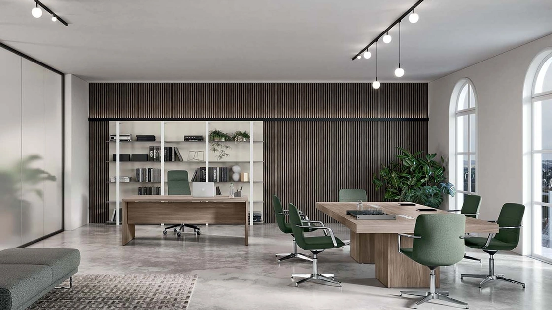 Scrivania Direzionale T45 di Quadrifoglio