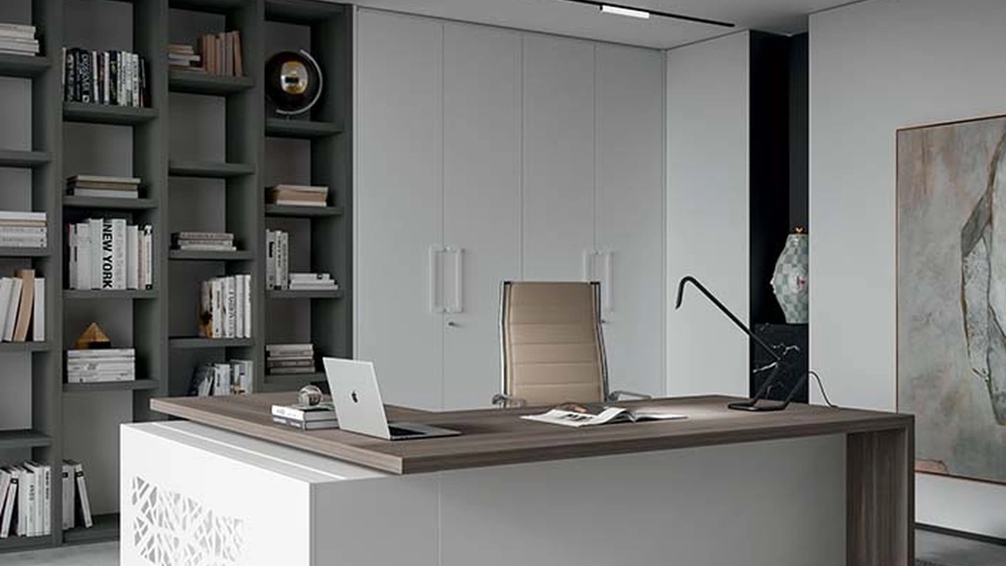 Scrivania Direzionale T45 di Quadrifoglio