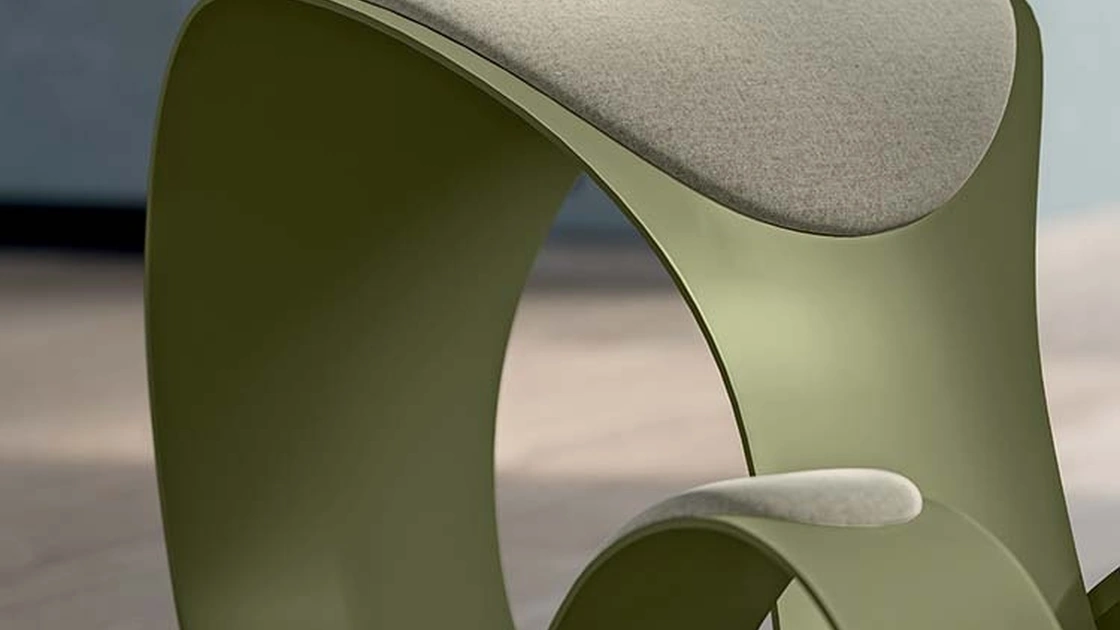 Sedia Operativa ergonomica di design Moon di Quadrifoglio