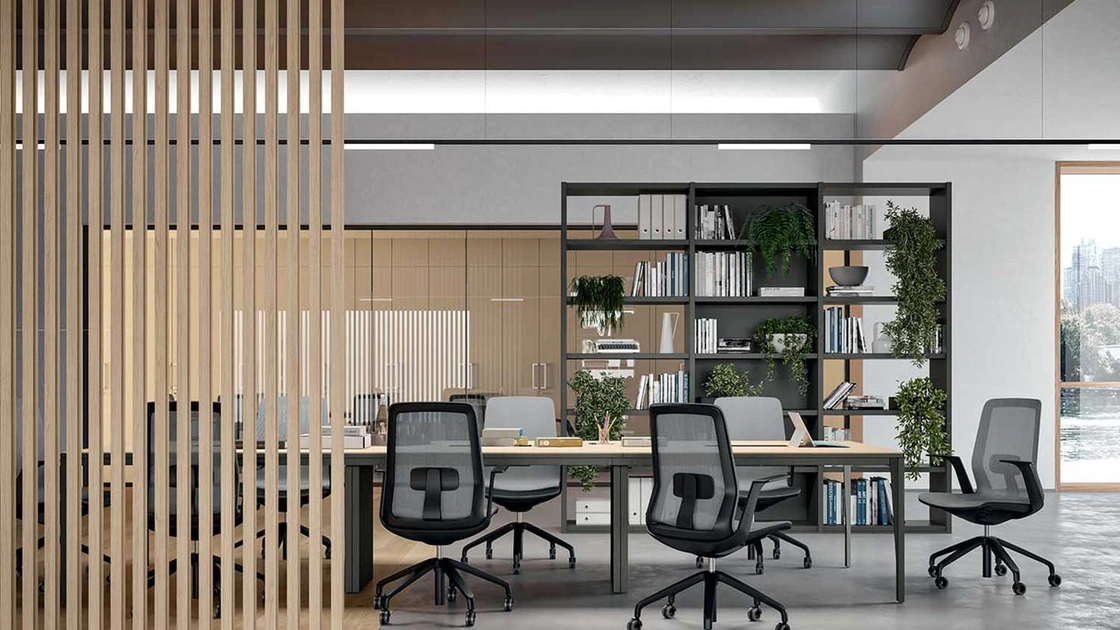 Sedia Operativa di design Ode di Quadrifoglio